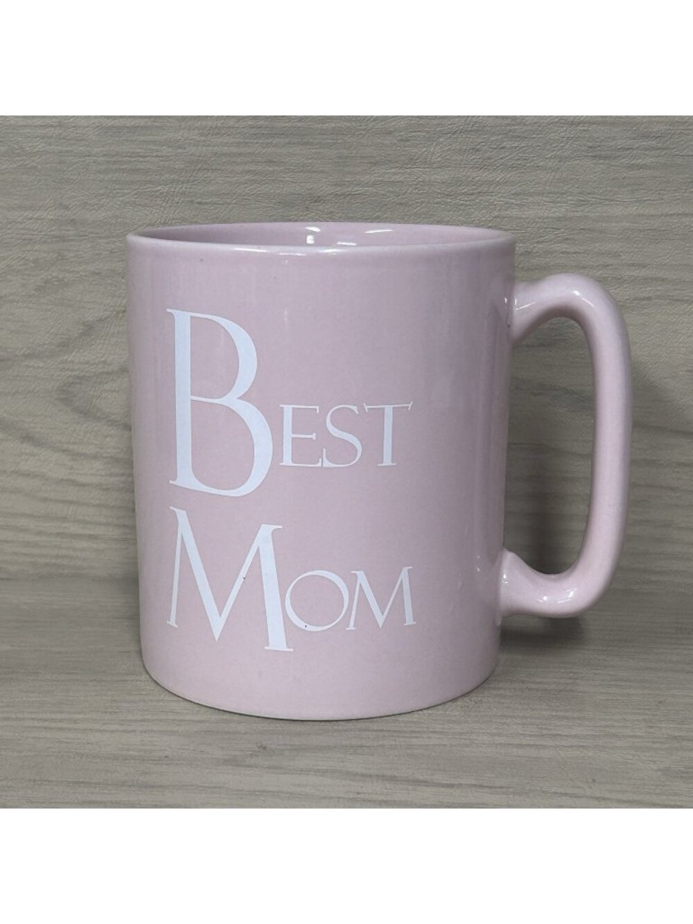 Pink BEST MOM XL Mug  The Old Pottey Co. 24 Oz.  Gift Mothers Day